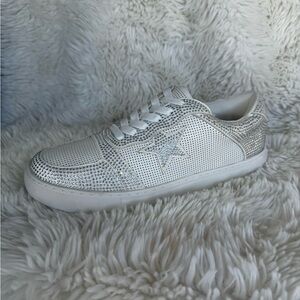 ✨ Hey Girl by Corky’s Embellished Sneakers – Crystal Bling Edition ✨